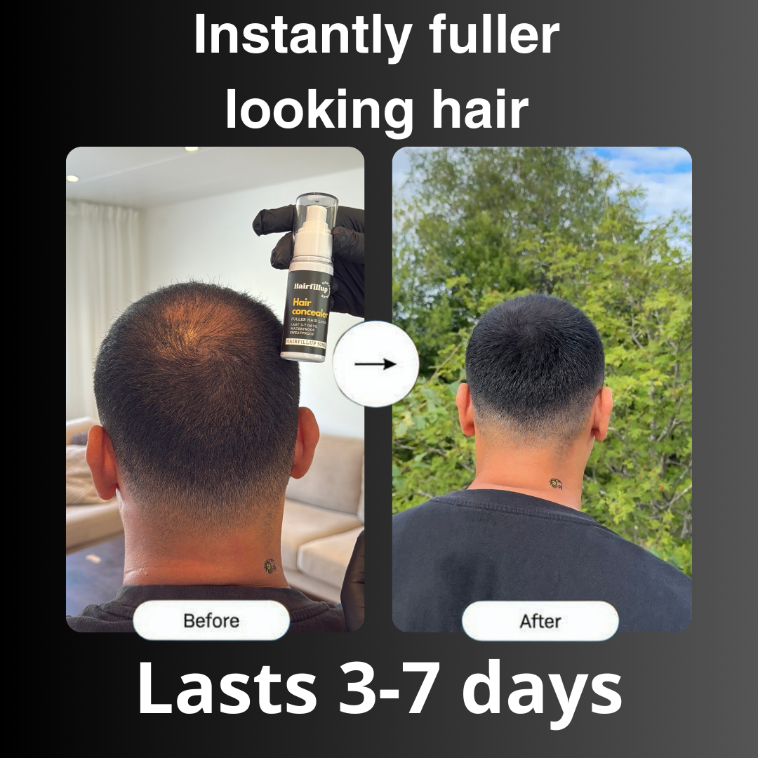 Hairfillup Hair Concealer 50ML - Waterproof 3–7 days.