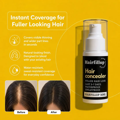 Hairfillup Hair Concealer 50ML - Waterproof 3–7 days. (Women)