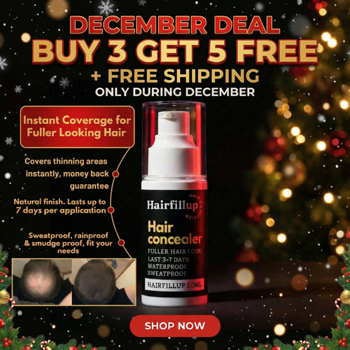 Hairfillup Hair Concealer Schwarz 50ml