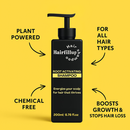 Champú activador de raíz de pelo