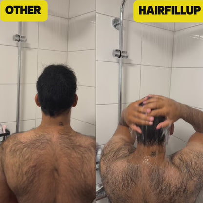 Hairfillup Hair Concealer BLACK 50ML - Waterproof 3–7 days.